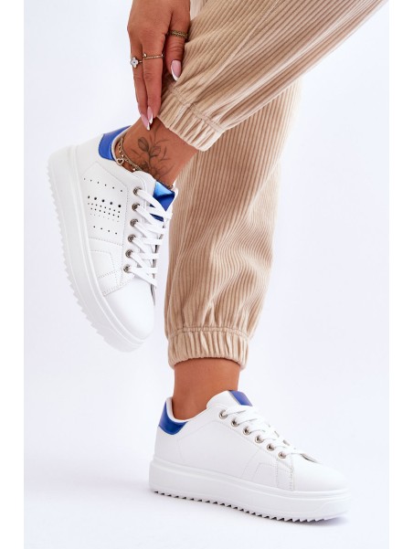 Women's Sport Shoes Blue and White Be First!