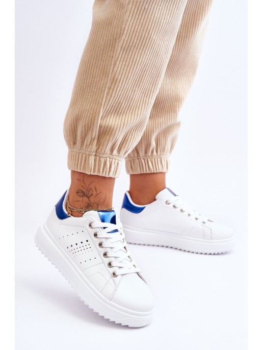 Women's Sport Shoes Blue and White Be First!