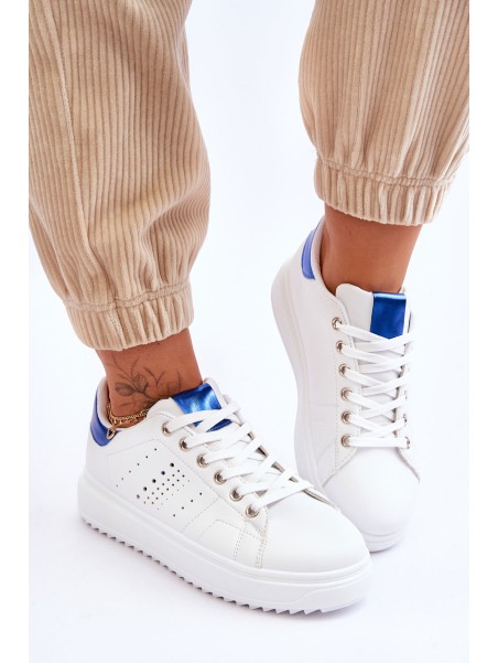 Women's Sport Shoes Blue and White Be First!