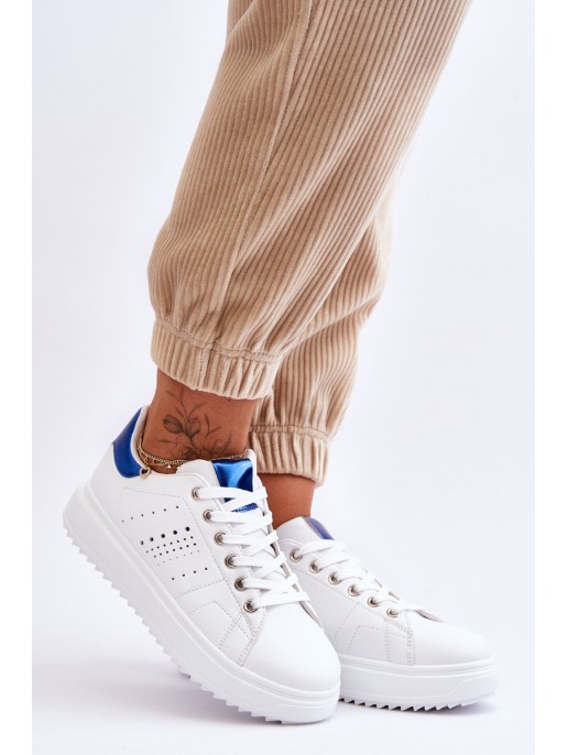 Women's Sport Shoes Blue and White Be First!