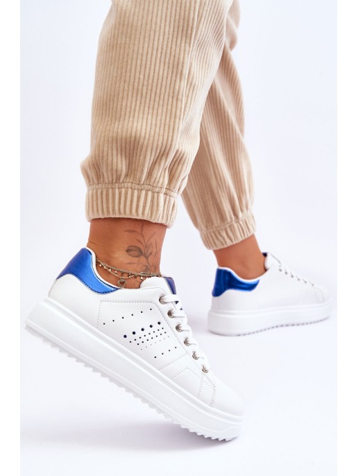 Women's Sport Shoes Blue and White Be First!