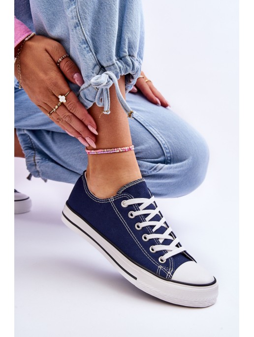 Classic Low Women's Sneakers navy blue Vegas
