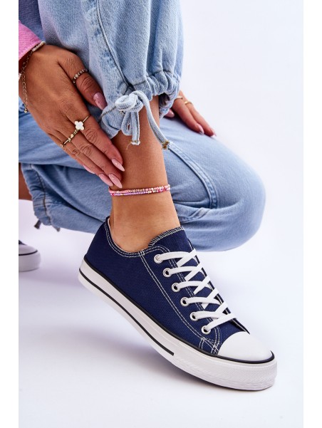 Classic Low Women's Sneakers navy blue Vegas