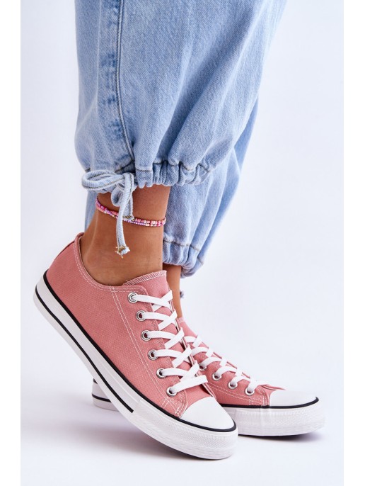 Classic Low Women's Sneakers Dark pink Vegas