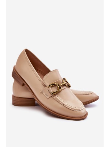 Classic Women's Loafers Beige Lorien 2