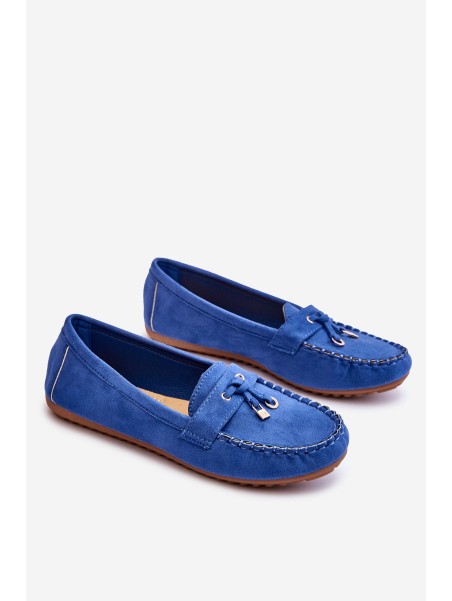 Classic Suede Loafers Blue Good Time