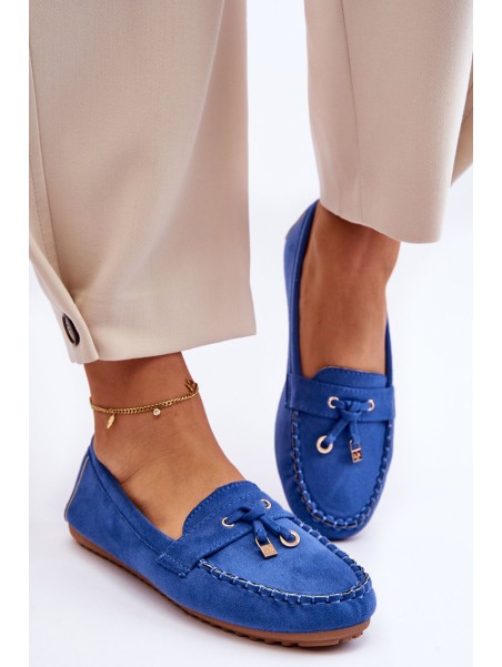 Classic Suede Loafers Blue Good Time