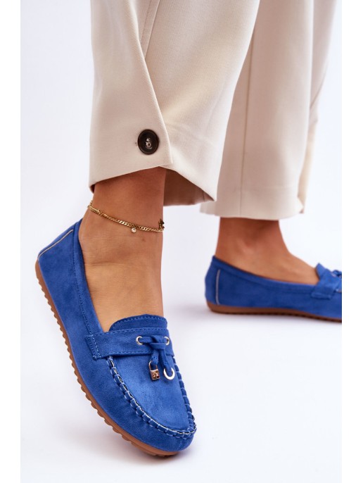 Classic Suede Loafers Blue Good Time