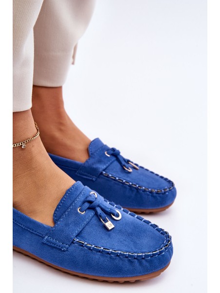 Classic Suede Loafers Blue Good Time
