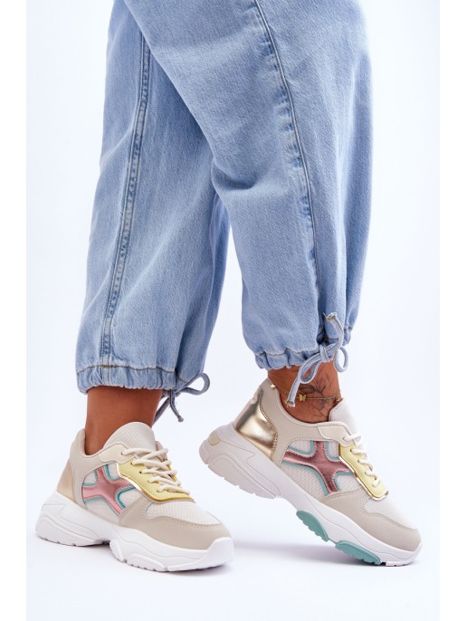 Women's Lace-up Sneakers Multicolour Cortes