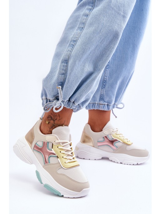 Women's Lace-up Sneakers Multicolour Cortes