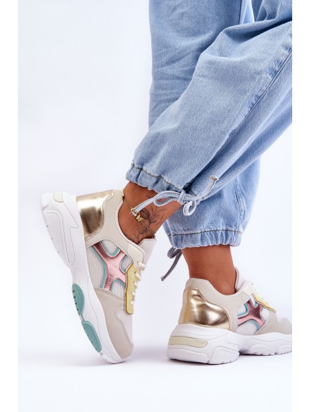 Women's Lace-up Sneakers Multicolour Cortes