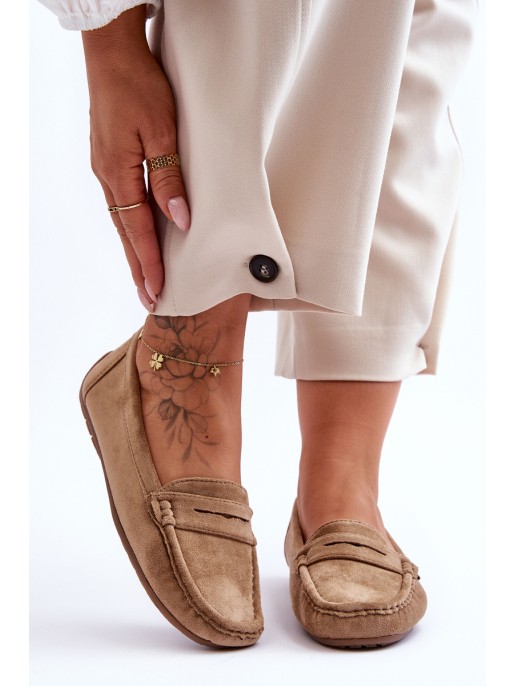 Women's Suede Moccasins Brown Lenvie Women's Suede Moccasins Brown Lenvie