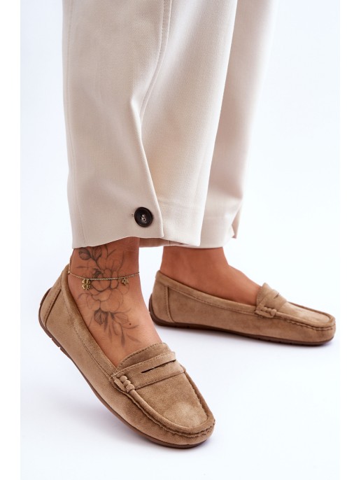 Women's Suede Moccasins Brown Lenvie Women's Suede Moccasins Brown Lenvie