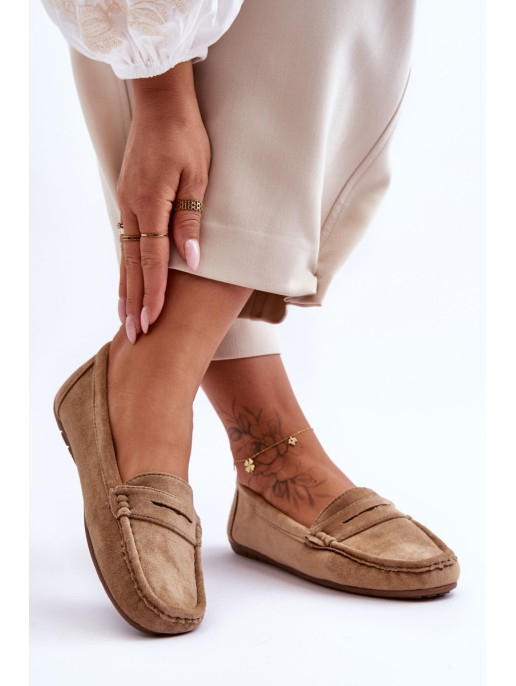 Women's Suede Moccasins Brown Lenvie Women's Suede Moccasins Brown Lenvie