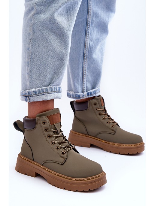 Moteriški batai su vilna pamušalu Green Corbin Moteriški batai su vilna pamušalu Green Corbin