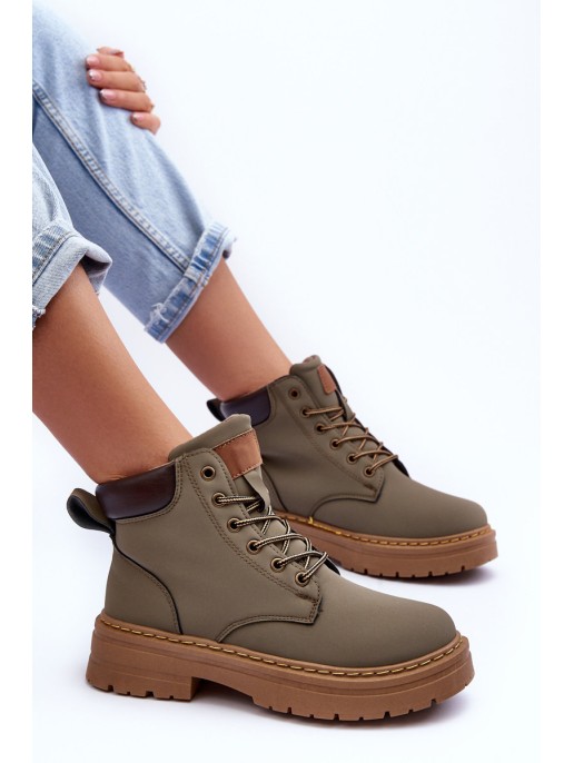 Moteriški batai su vilna pamušalu Green Corbin Moteriški batai su vilna pamušalu Green Corbin