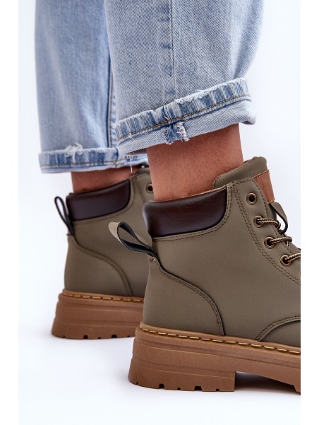 Moteriški batai su vilna pamušalu Green Corbin