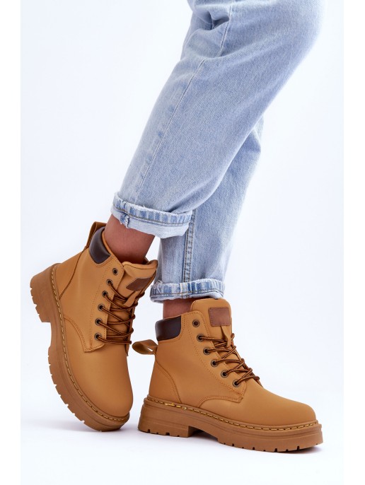 Moteriški batai su kailiu pamušalu Ruda Corbin Moteriški batai su kailiu pamušalu Ruda Corbin