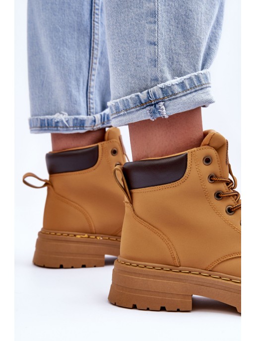 Moteriški batai su kailiu pamušalu Ruda Corbin Moteriški batai su kailiu pamušalu Ruda Corbin