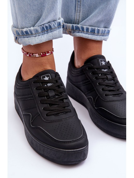 Women s Sport Shoes Sneakers Black-Silver Aruba