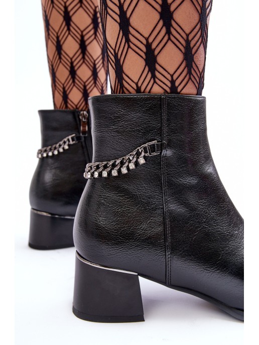 Odiniai aulinukai žemakulniai juodi Rennie