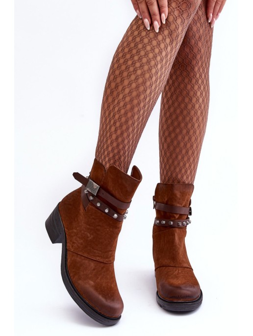 Women's Heeled Fur-Lined Boots Camel Effie Women's Heeled Fur-Lined Boots Camel Effie