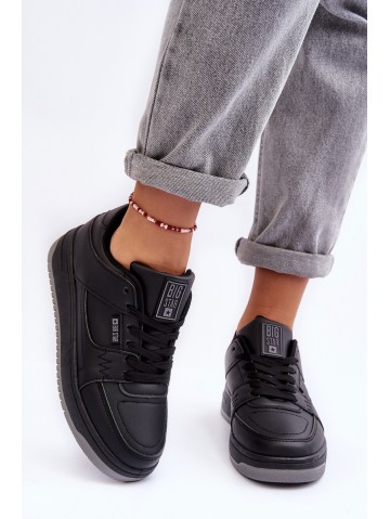 Women's Sporty Sneakers Big Star MM274353 Black 2