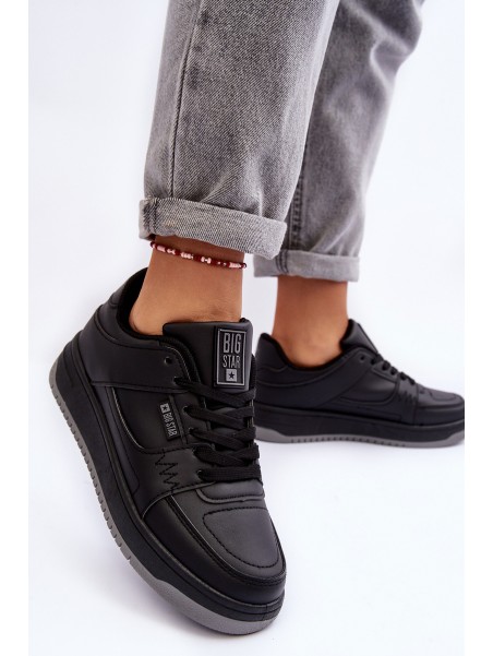 Women's Sporty Sneakers Big Star MM274353 Black