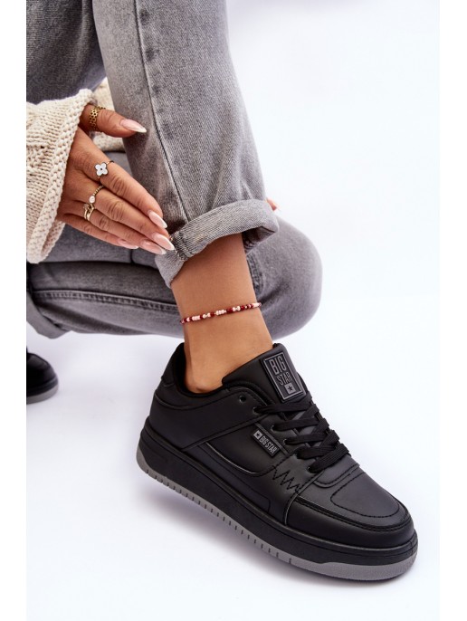 Women's Sporty Sneakers Big Star MM274353 Black