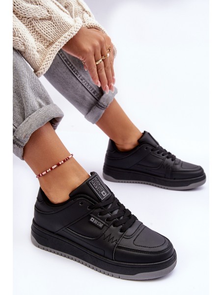 Women's Sporty Sneakers Big Star MM274353 Black
