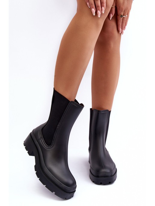 Matte Ankle Boots Big Star MM274695 Black Matte Ankle Boots Big Star MM274695 Black