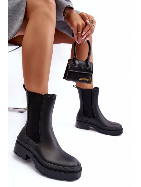 Matte Ankle Boots Big Star MM274695 Black