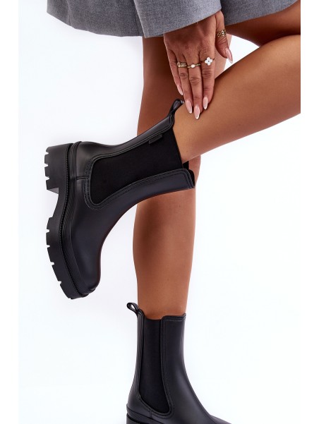 Matte Ankle Boots Big Star MM274695 Black