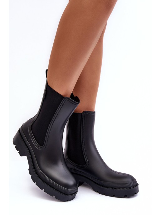 Matte Ankle Boots Big Star MM274695 Black Matte Ankle Boots Big Star MM274695 Black