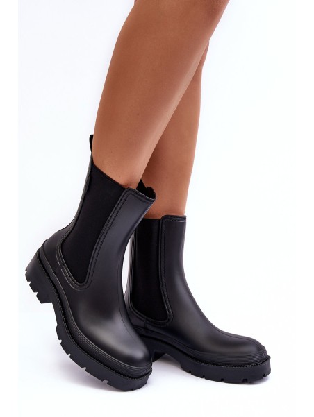 Matte Ankle Boots Big Star MM274695 Black