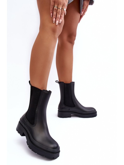 Matte Ankle Boots Big Star MM274695 Black Matte Ankle Boots Big Star MM274695 Black