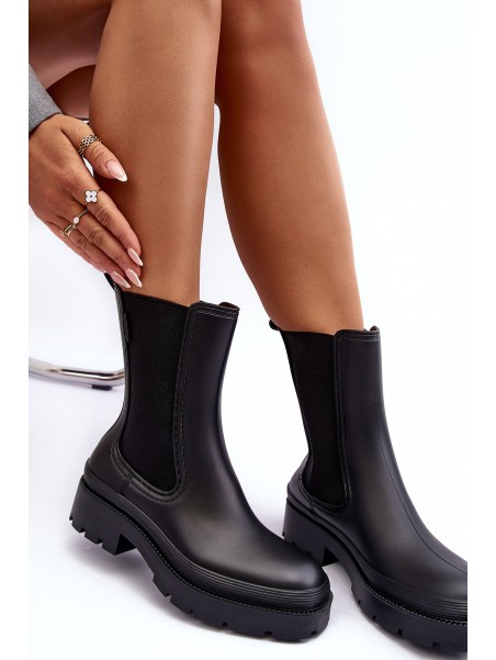 Matte Ankle Boots Big Star MM274695 Black