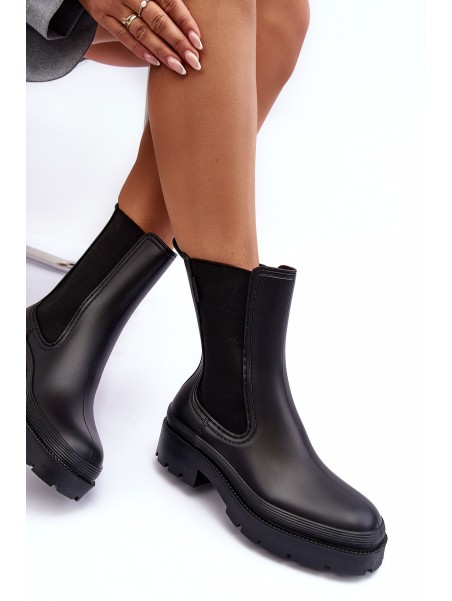 Matte Ankle Boots Big Star MM274695 Black