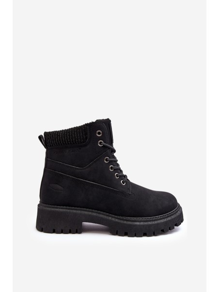 Women's Padded Trapery Black Cross Jeans MM2R4012C