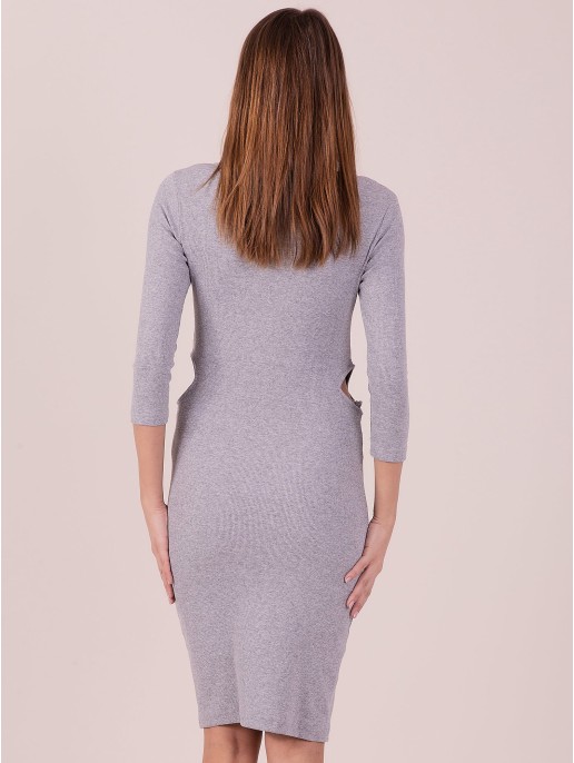 Sukienka-PL-SK-1411.13-jasny szary Sukienka-PL-SK-1411.13-jasny szary