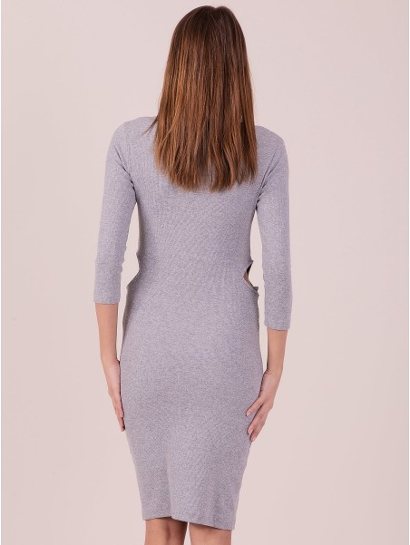 Sukienka-PL-SK-1411.13-jasny szary