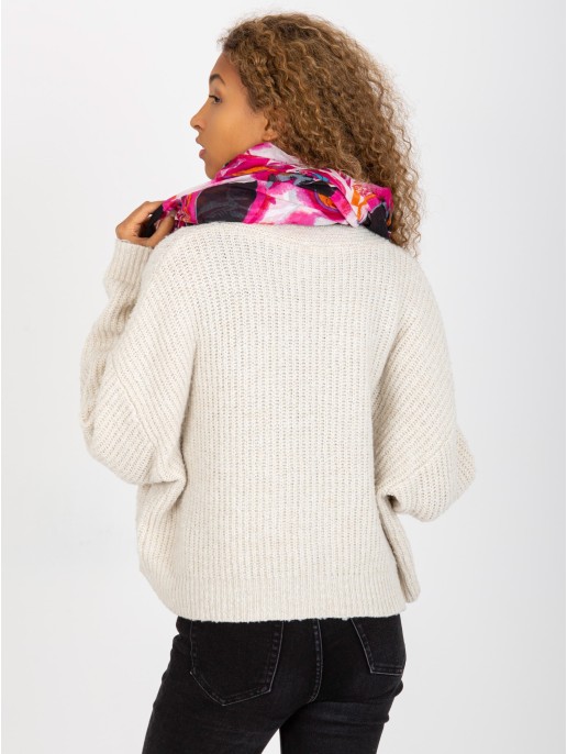 Pareo-AT-PO-176205.60-ciemny różowy Pareo-AT-PO-176205.60-ciemny różowy