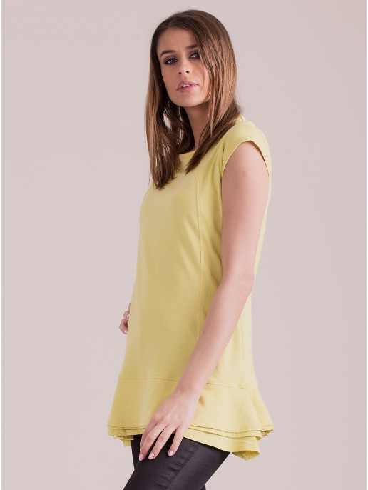 Tunika-PL-SK-1620.08-żółty Tunika-PL-SK-1620.08-żółty