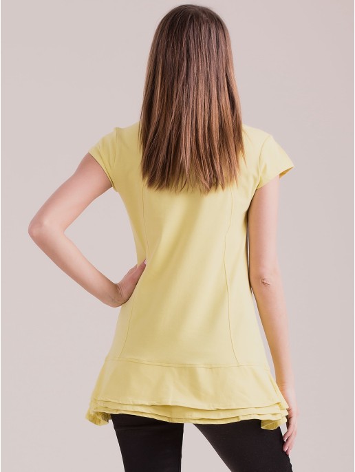 Tunika-PL-SK-1620.08-żółty Tunika-PL-SK-1620.08-żółty