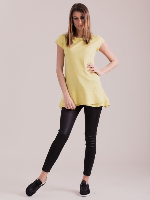 Tunika-PL-SK-1620.08-żółty Tunika-PL-SK-1620.08-żółty