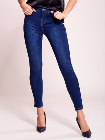 Spodnie jeans-JMP-SP-H-1910.85-ciemny niebieski 2