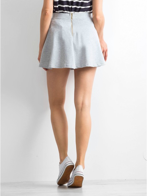 Spódnica-PL-SD-1565.19-jasny szary Spódnica-PL-SD-1565.19-jasny szary