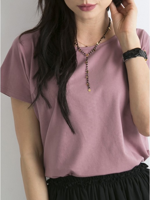 T-shirt-RV-BZ-4622.20-ciemny różowy T-shirt-RV-BZ-4622.20-ciemny różowy