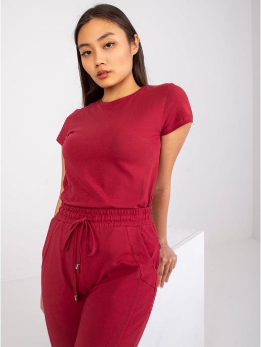 T-shirt-RV-TS-4623.42-bordowy T-shirt-RV-TS-4623.42-bordowy